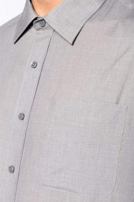 Kariban Heren Overhemd Korte Mouw Ace