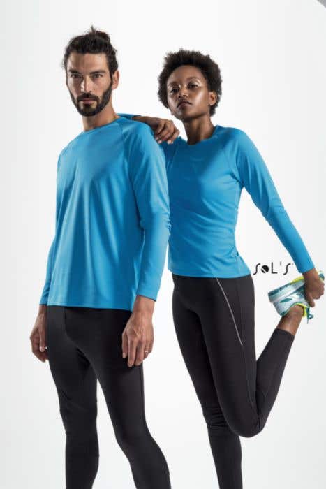 Sol's Heren Longsleeve Shirt Sporty