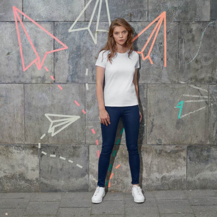 B&C Dames T-shirt Trendy