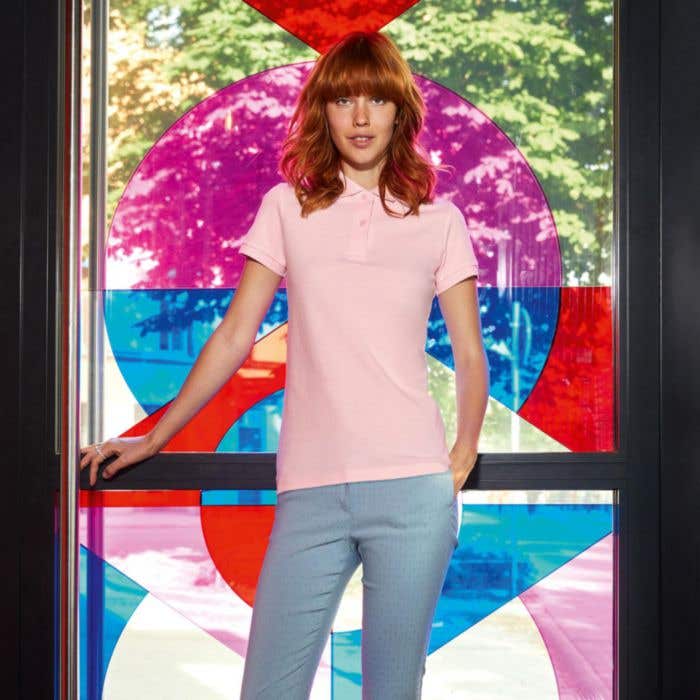 B&C Ladies' organic polo shirt