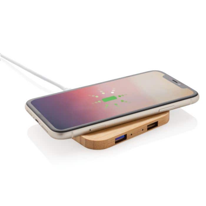 Bamboe Oplaadstation Vierkant [5 W]