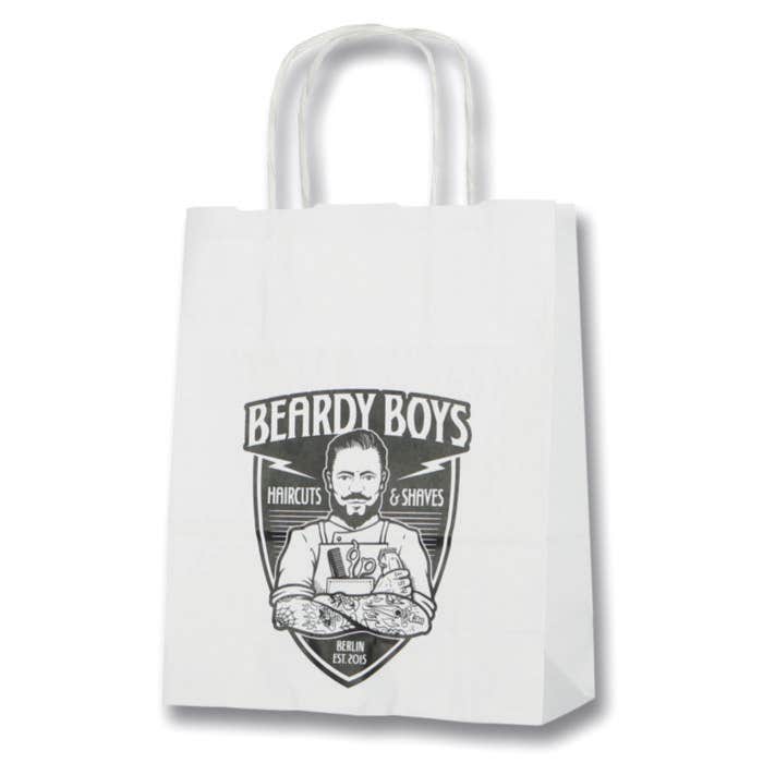 Papieren Geschenktas Twisted XL [32 x 12 x 41 cm]