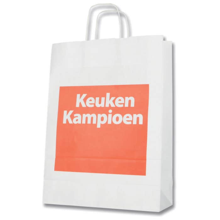 Papieren Geschenktas Twisted 4XL [54 x 15 x 46 cm]