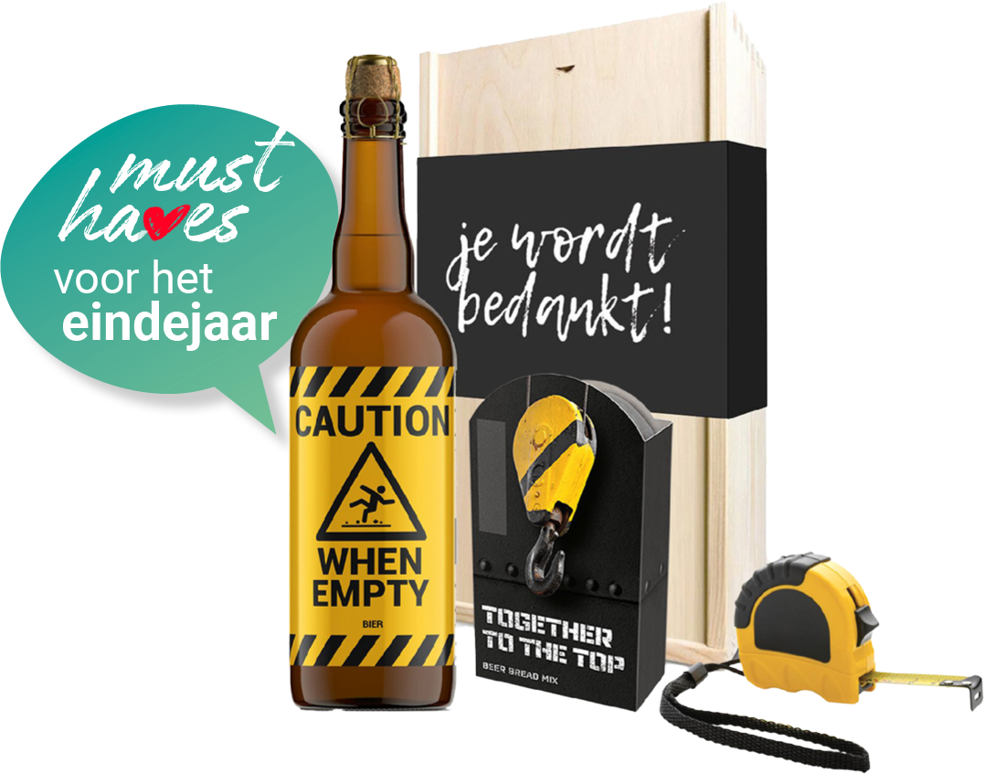 Kerstpakket voor de bouw