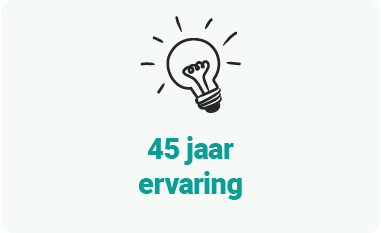 45 jaar ervaring