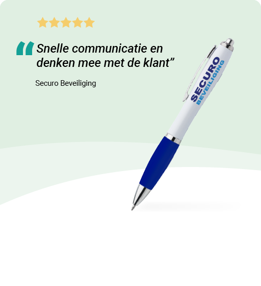Snelle communicatie en denken mee met de klant - Securo Beveilliging
