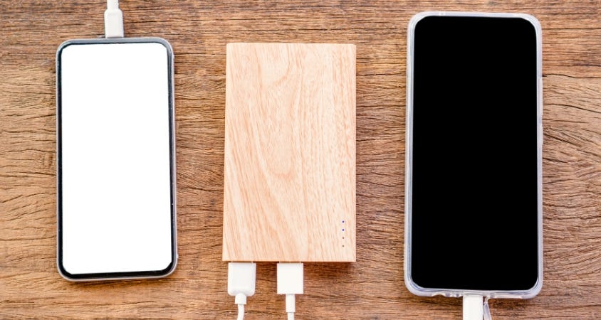 smartphones, batterie externe, powerbank