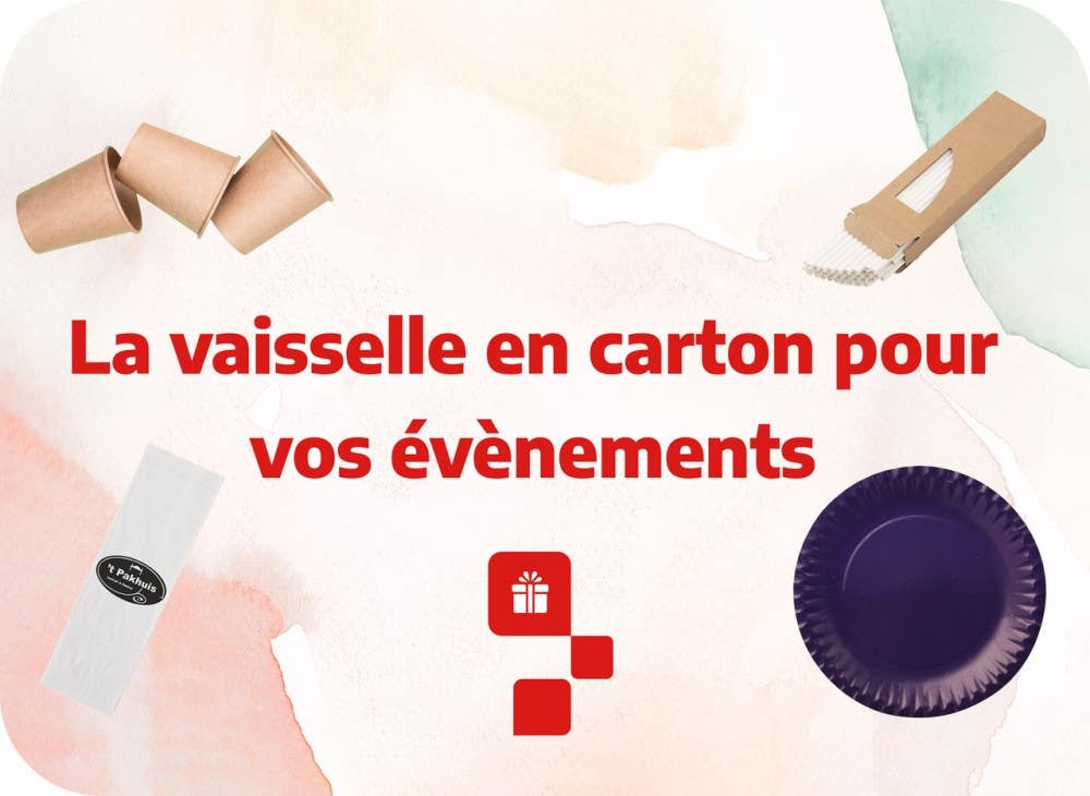vaiselle en carton